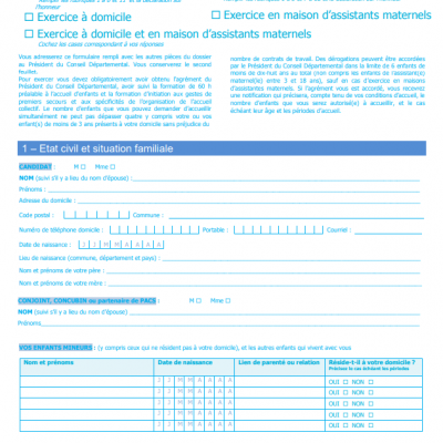 Page2 demande agrement